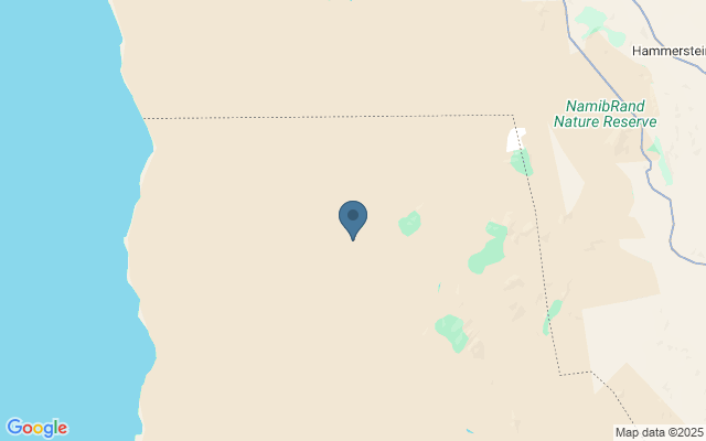 Kaart met locatie Namib-Naukluft